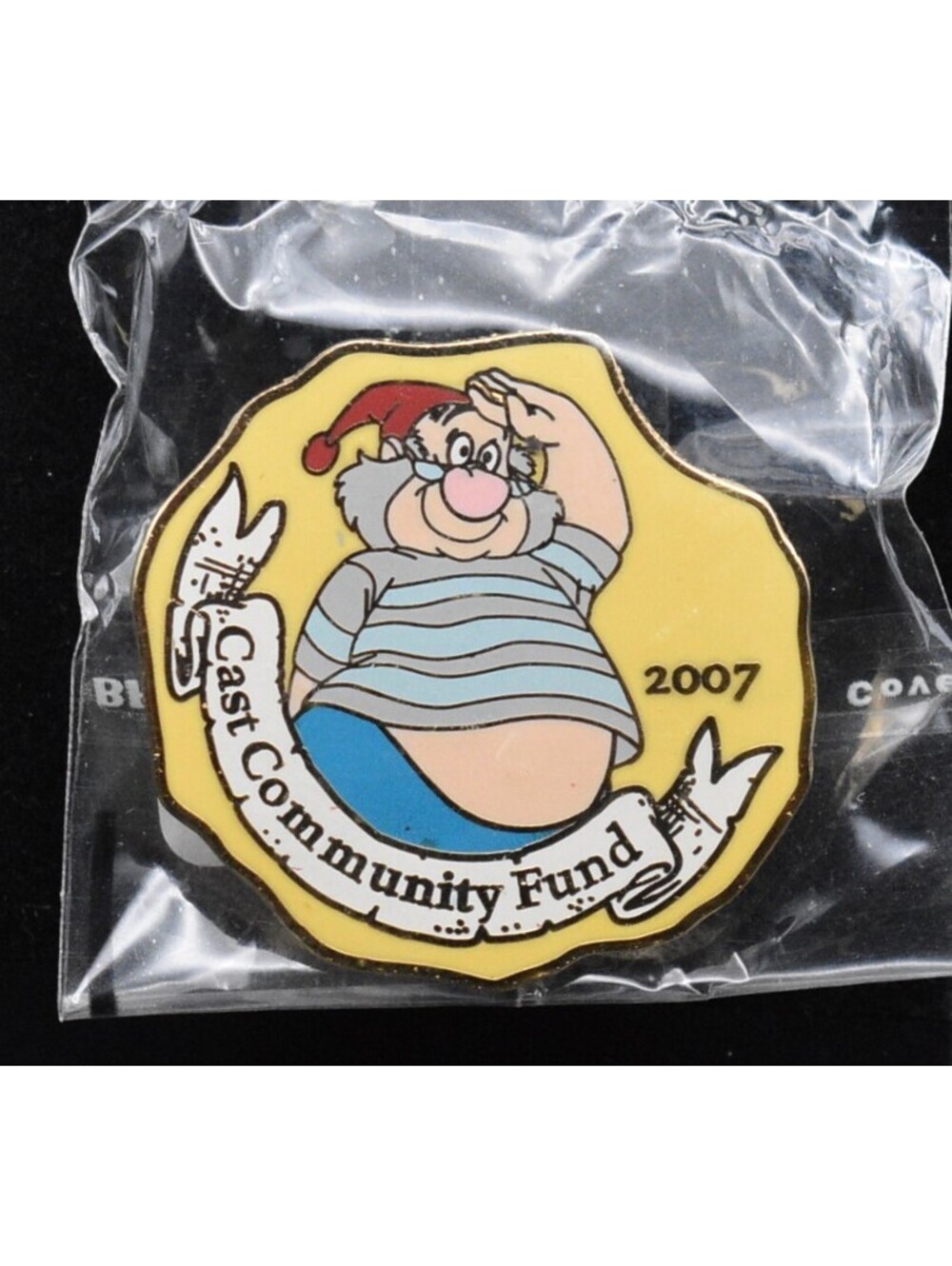 Disney DLR Peter Pan Captain Hook Mr Smee Cast Community Fund 2007 Pin (C9)